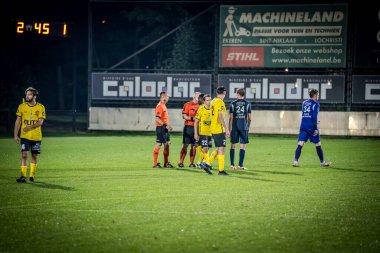 2de afdelding of wel 4e klasse wedstrijd in Belgi tussen Berchem sport en Eendracht termien Genk