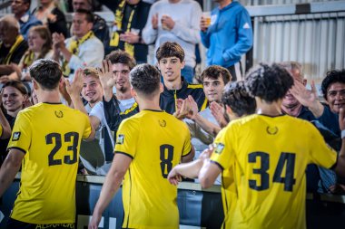 2de afdelding of wel 4e klasse wedstrijd in Belgi tussen Berchem sport en Eendracht termien Genk