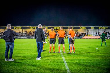 İkinci lig amatörleri arasında oynanan 05-10-2024 müsabakasında Berchem sporu - Esperanza post