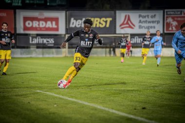 İkinci lig amatörleri arasında oynanan 05-10-2024 müsabakasında Berchem sporu - Esperanza post