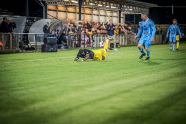 İkinci lig amatörleri arasında oynanan 05-10-2024 müsabakasında Berchem sporu - Esperanza post