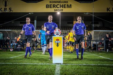 16-10-2024 ikinci lig amatörleri arasında oynanan Berchem Sport - kvk Wellen