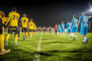 16-10-2024 ikinci lig amatörleri arasında oynanan Berchem Sport - kvk Wellen