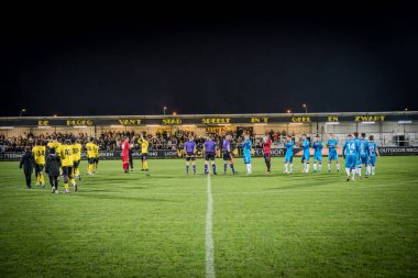 16-10-2024 ikinci lig amatörleri arasında oynanan Berchem Sport - kvk Wellen