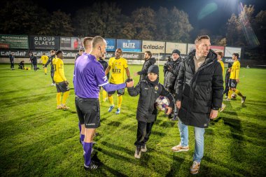 16-10-2024 ikinci lig amatörleri arasında oynanan Berchem Sport - kvk Wellen