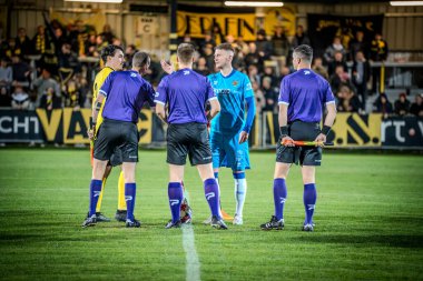 16-10-2024 ikinci lig amatörleri arasında oynanan Berchem Sport - kvk Wellen