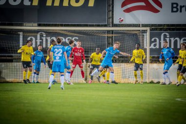 16-10-2024 ikinci lig amatörleri arasında oynanan Berchem Sport - kvk Wellen