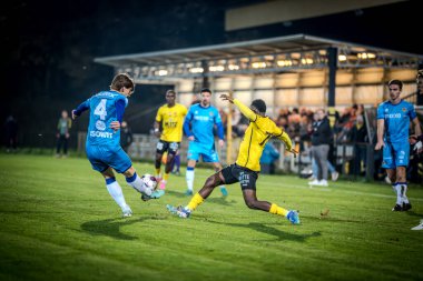 16-10-2024 ikinci lig amatörleri arasında oynanan Berchem Sport - kvk Wellen