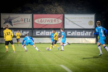 16-10-2024 ikinci lig amatörleri arasında oynanan Berchem Sport - kvk Wellen