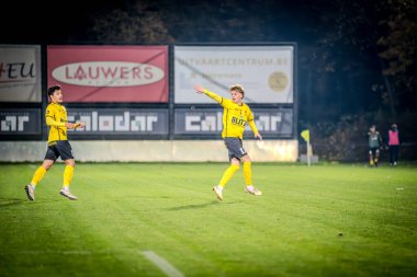 16-10-2024 ikinci lig amatörleri arasında oynanan Berchem Sport - kvk Wellen