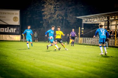 16-10-2024 ikinci lig amatörleri arasında oynanan Berchem Sport - kvk Wellen