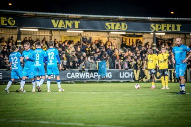 16-10-2024 ikinci lig amatörleri arasında oynanan Berchem Sport - kvk Wellen