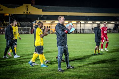 16-10-2024 ikinci lig amatörleri arasında oynanan Berchem Sport - kvk Wellen