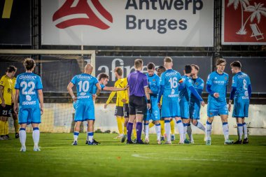 16-10-2024 ikinci lig amatörleri arasında oynanan Berchem Sport - kvk Wellen