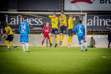 16-10-2024 ikinci lig amatörleri arasında oynanan Berchem Sport - kvk Wellen