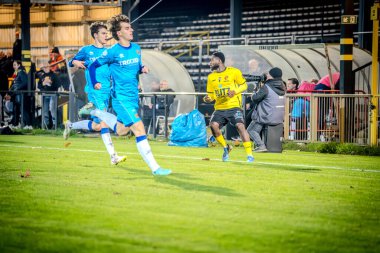 16-10-2024 ikinci lig amatörleri arasında oynanan Berchem Sport - kvk Wellen