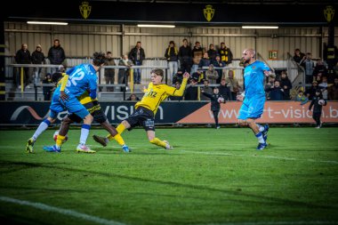 16-10-2024 ikinci lig amatörleri arasında oynanan Berchem Sport - kvk Wellen