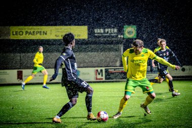 23-11-2024 Lig karşılaşması Lille United-Berchem Spor