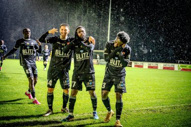 23-11-2024 Lig karşılaşması Lille United-Berchem Spor