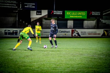 23-11-2024 Lig karşılaşması Lille United-Berchem Spor