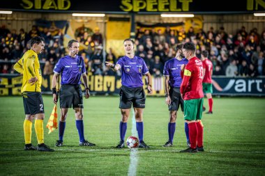 30-11-2024: match between Berchem Sport and Berg en dal, second division b clipart