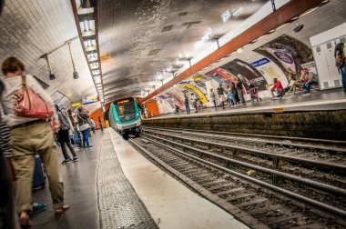 Şehirdeki tren istasyonu.