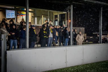 2025-01-25 kvk Wellen - Berchem Sport Soccergame Belçika 'dan yapılan düşük yarışmada