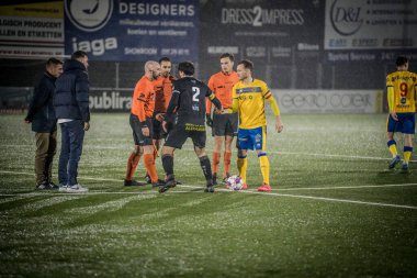 2025-01-25 kvk Wellen - Berchem Sport Soccergame Belçika 'dan yapılan düşük yarışmada
