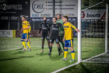 2025-01-25 kvk Wellen - Berchem Sport Soccergame Belçika 'dan yapılan düşük yarışmada