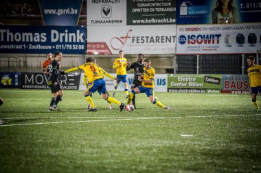 2025-01-25 kvk Wellen - Berchem Sport Soccergame Belçika 'dan yapılan düşük yarışmada