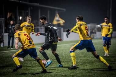 2025-01-25 kvk Wellen - Berchem Sport Soccergame Belçika 'dan yapılan düşük yarışmada