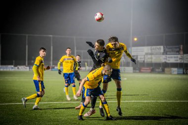 2025-01-25 kvk Wellen - Berchem Sport Soccergame Belçika 'dan yapılan düşük yarışmada