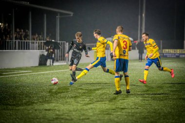 2025-01-25 kvk Wellen - Berchem Sport Soccergame Belçika 'dan yapılan düşük yarışmada