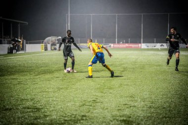 2025-01-25 kvk Wellen - Berchem Sport Soccergame Belçika 'dan yapılan düşük yarışmada
