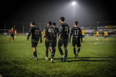 2025-01-25 kvk Wellen - Berchem Sport Soccergame Belçika 'dan yapılan düşük yarışmada