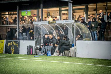 2025-01-25 kvk Wellen - Berchem Sport Soccergame Belçika 'dan yapılan düşük yarışmada