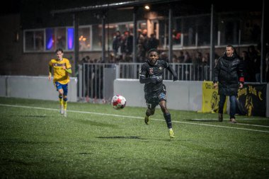 2025-01-25 kvk Wellen - Berchem Sport Soccergame Belçika 'dan yapılan düşük yarışmada