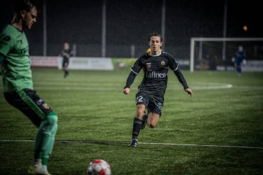 2025-01-25 kvk Wellen - Berchem Sport Soccergame Belçika 'dan yapılan düşük yarışmada