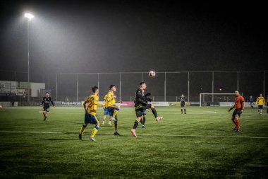 2025-01-25 kvk Wellen - Berchem Sport Soccergame Belçika 'dan yapılan düşük yarışmada