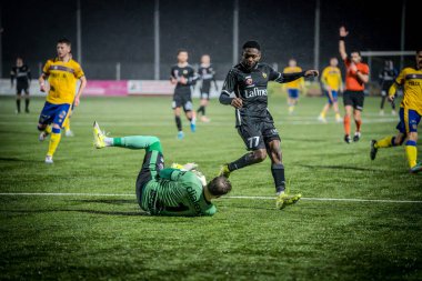 2025-01-25 kvk Wellen - Berchem Sport Soccergame Belçika 'dan yapılan düşük yarışmada