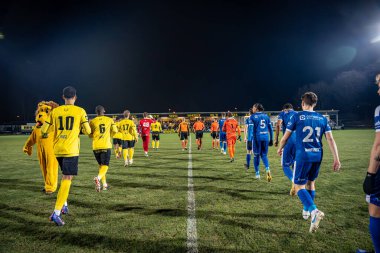 2025-02-01 Berchem Sport - Ksk Tongeren futbolu Belçika 'nın alt liginde