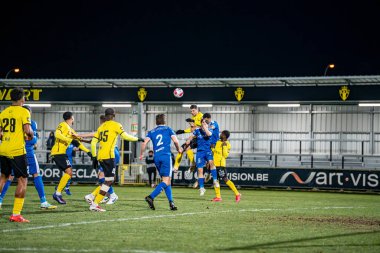 2025-02-01 Berchem Sport - Ksk Tongeren futbolu Belçika 'nın alt liginde