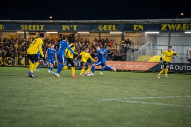 2025-02-01 Berchem Sport - Ksk Tongeren futbolu Belçika 'nın alt liginde