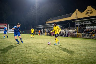 2025-02-01 Berchem Sport - Ksk Tongeren futbolu Belçika 'nın alt liginde
