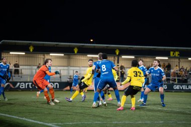 2025-02-01 Berchem Sport - Ksk Tongeren futbolu Belçika 'nın alt liginde