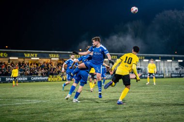 2025-02-01 Berchem Sport - Ksk Tongeren futbolu Belçika 'nın alt liginde