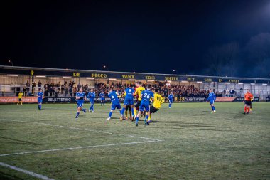 2025-02-01 Berchem Sport - Ksk Tongeren futbolu Belçika 'nın alt liginde