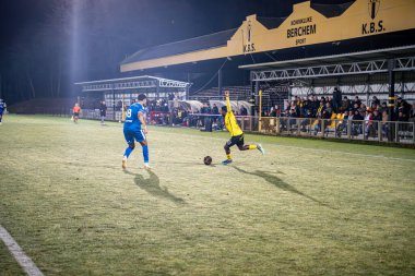 2025-02-01 Berchem Sport - Ksk Tongeren futbolu Belçika 'nın alt liginde