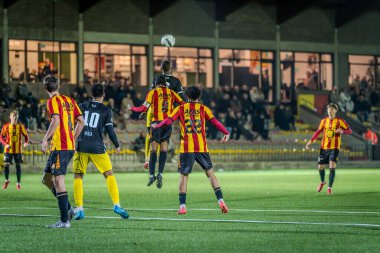 2025-02-08 kvm u23 Berchem Sport, Belçika 'nın alt sınıfında müsabaka