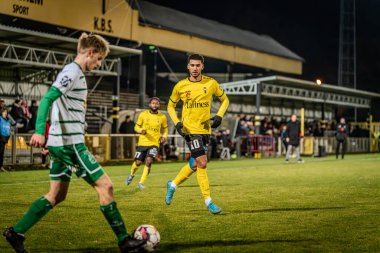  2025-02-15 Berchem Spor - Hades, Belçika 'nın alt sınıfında müsabaka maçı